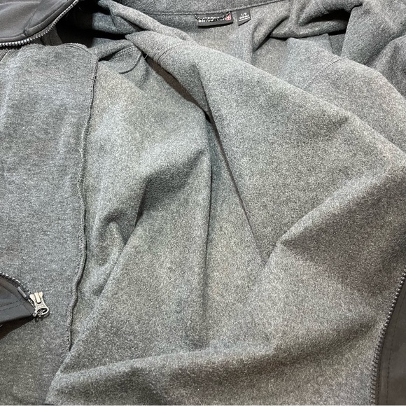 Swiss Tech Jacket Mens Large 42-44 Full Zip Fleece Lined Zip Pocket Heavyweight - Picture 8 of 11